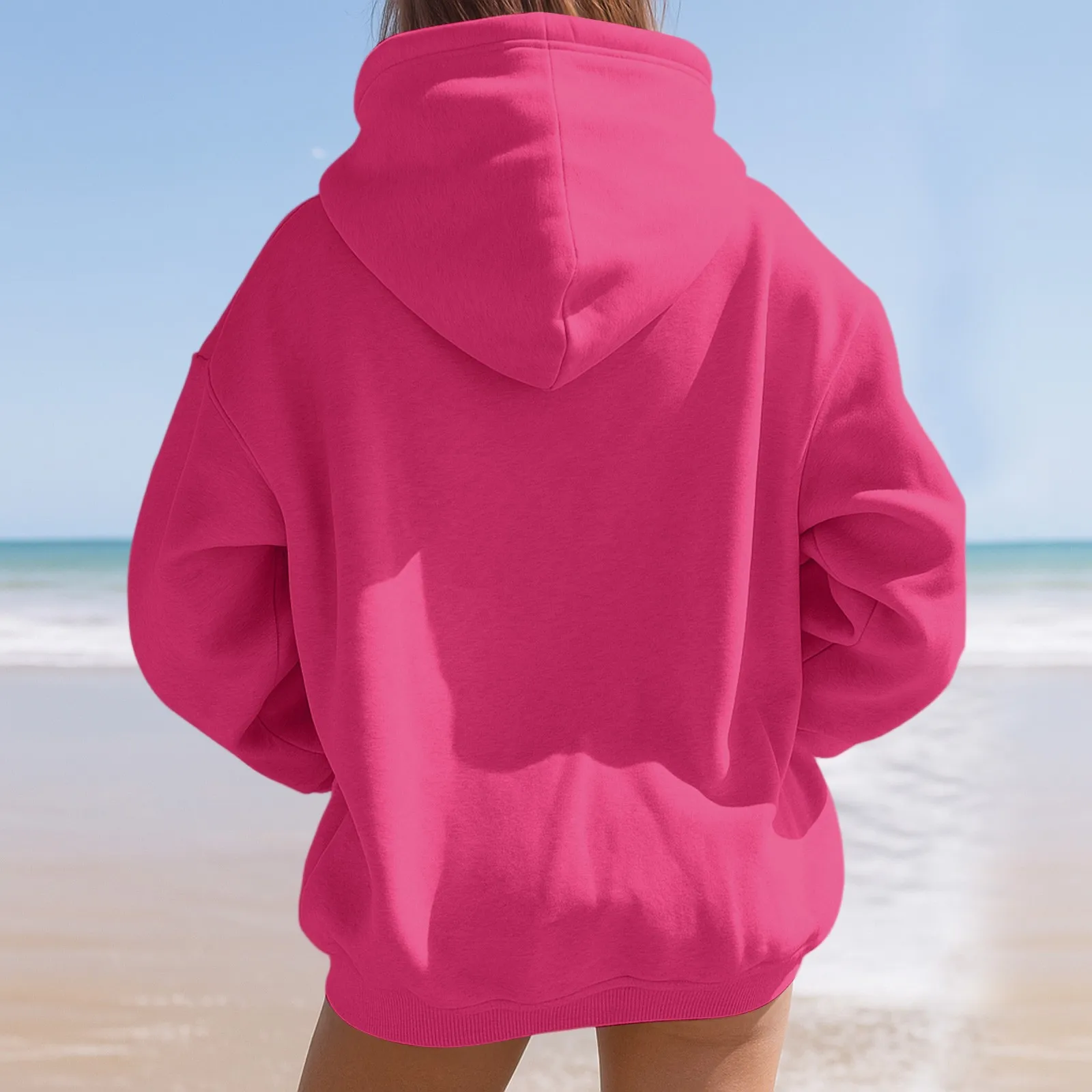 여성 후드 가을 스웨터 캐주얼 긴 소매 느슨한 스웨터 가을 후드 티 스웨터 여성 의류 긴 소매