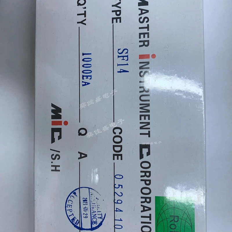 100pcs-1000pcs SF14 MIC In-Line Ultrafast pemulihan Diode DO41 Bulk Belt tersedia yang baru