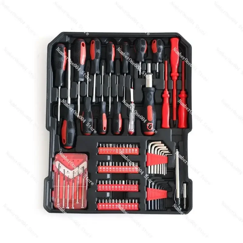 399-piece Set of Auto Repair Tools, Trolley Case Set, Light Sleeve Set, Household Hardware Repair, Auto Repair Toolbox.