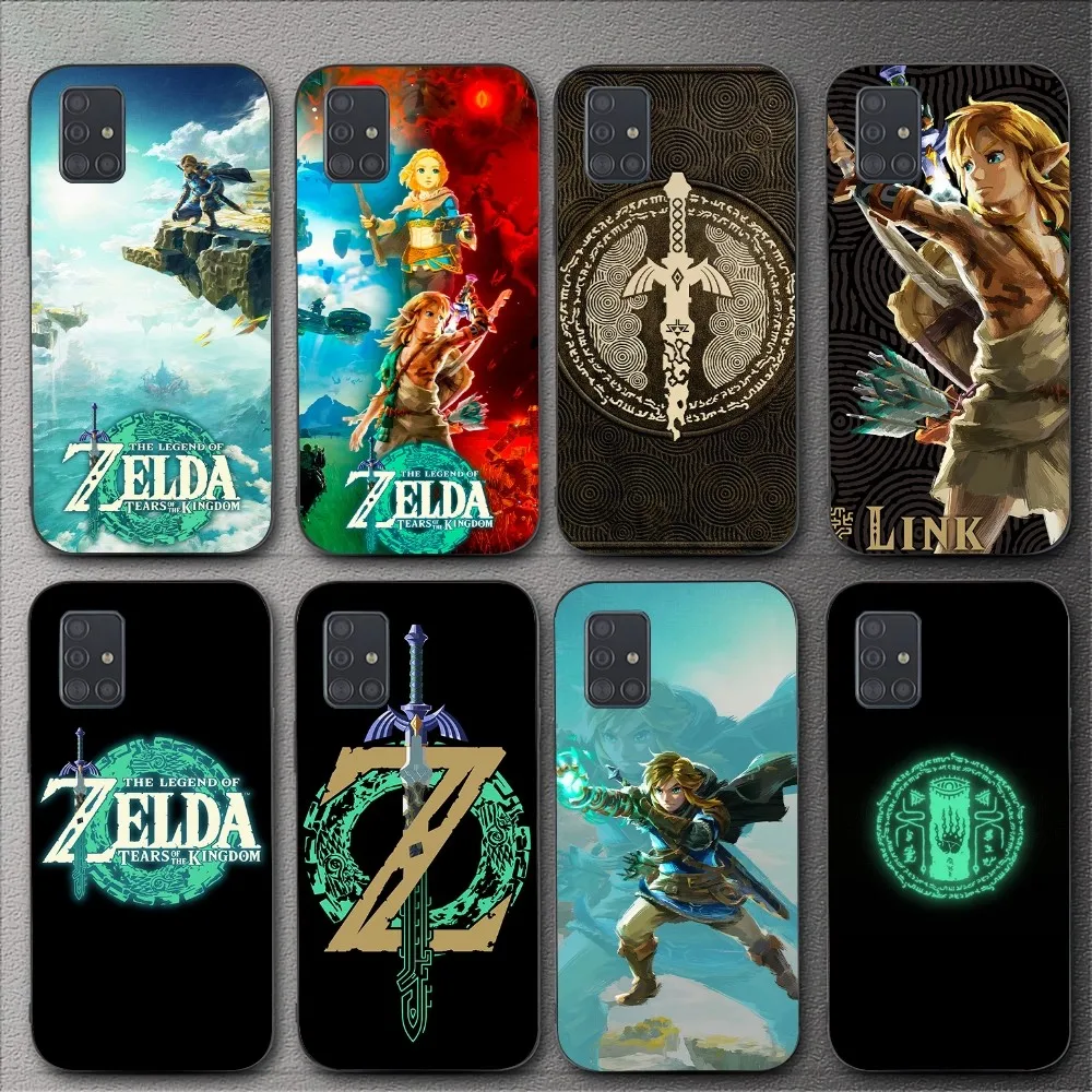 Hot-Z-Zelda-Tears-Kingdom-Game Phone Case For Xiaomi Redmi NOTE 9 10 11 12 K40 PRO LITE PRO Shell