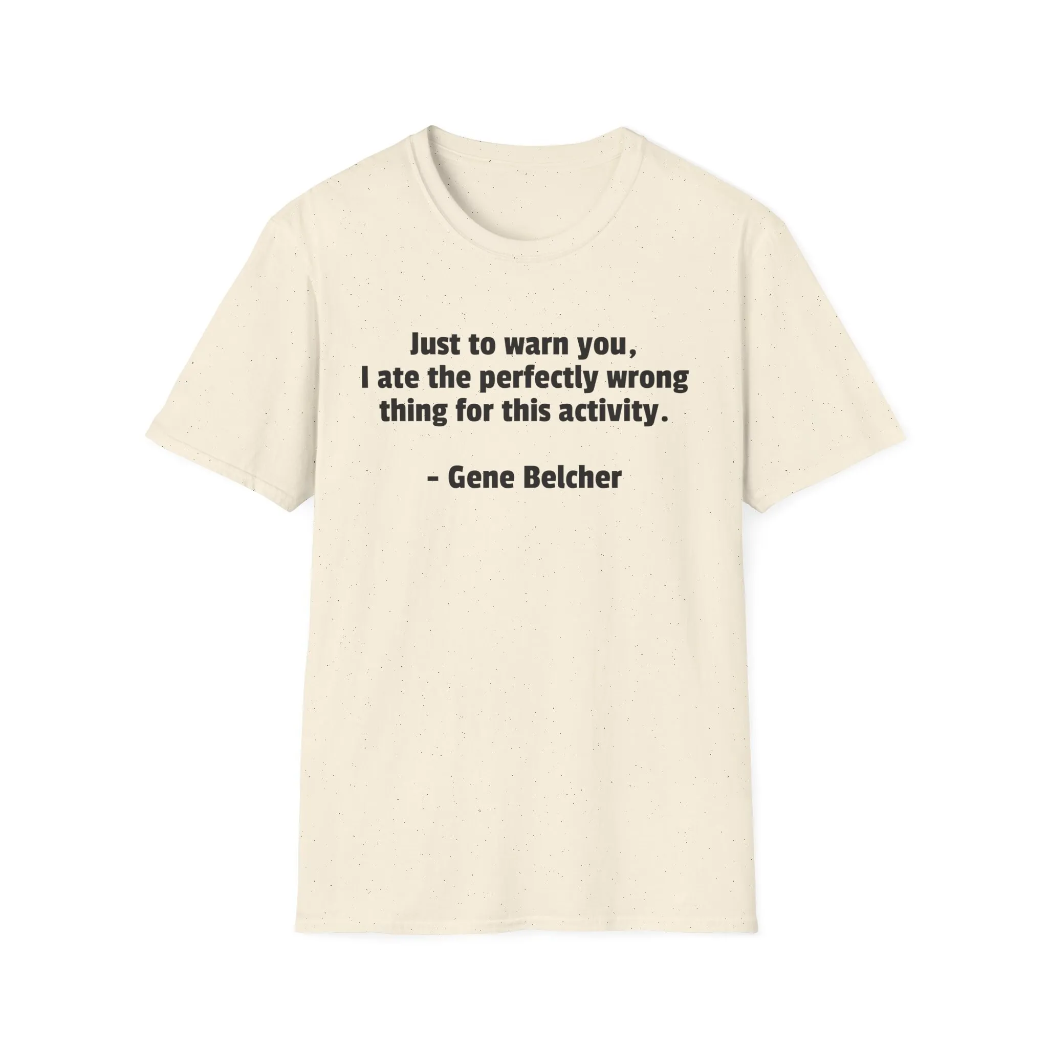 

Футболка с цитатой Gene Belcher