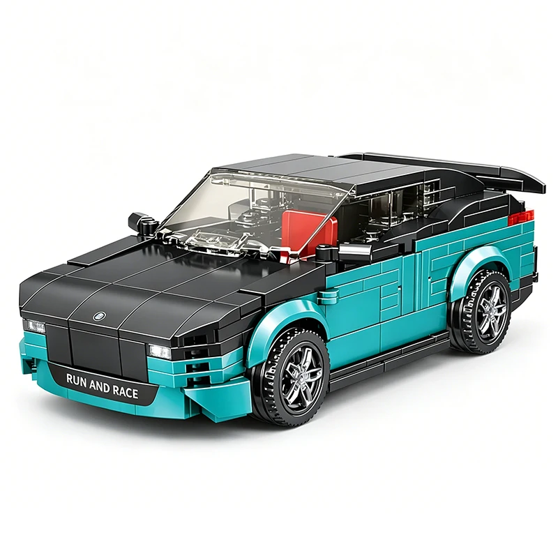 Offroad-SUV-Bausteinmodell, Abenteuerfahrzeug DIY-Montage-Bausteine Spielzeug, Sportwagen, Oldtimer-Limousine, Auto-Spielzeug ﻿ – Detail 7