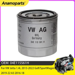 Oil Filter 04E115561H For VW Jetta 1.4L 2013-2022 Golf/SportWagen 2019-22 A3 2016-18