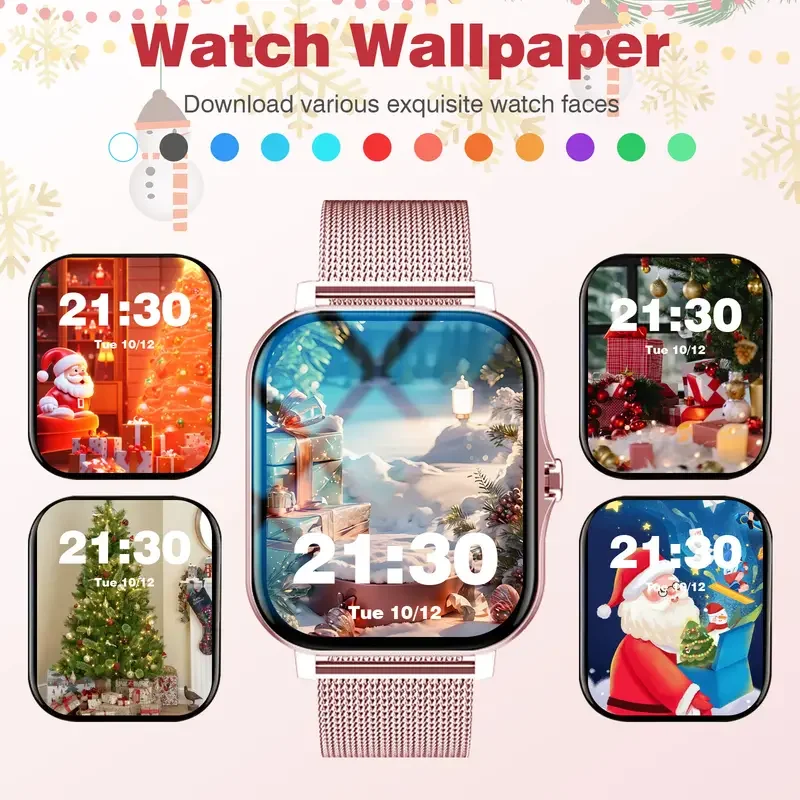 KESHUYOU 2025 Smart Watch 2.01 Inch HD Display Answer Make Call Message Preview Sport Modes DIY Dial Weather Forecast Men Women image 5
