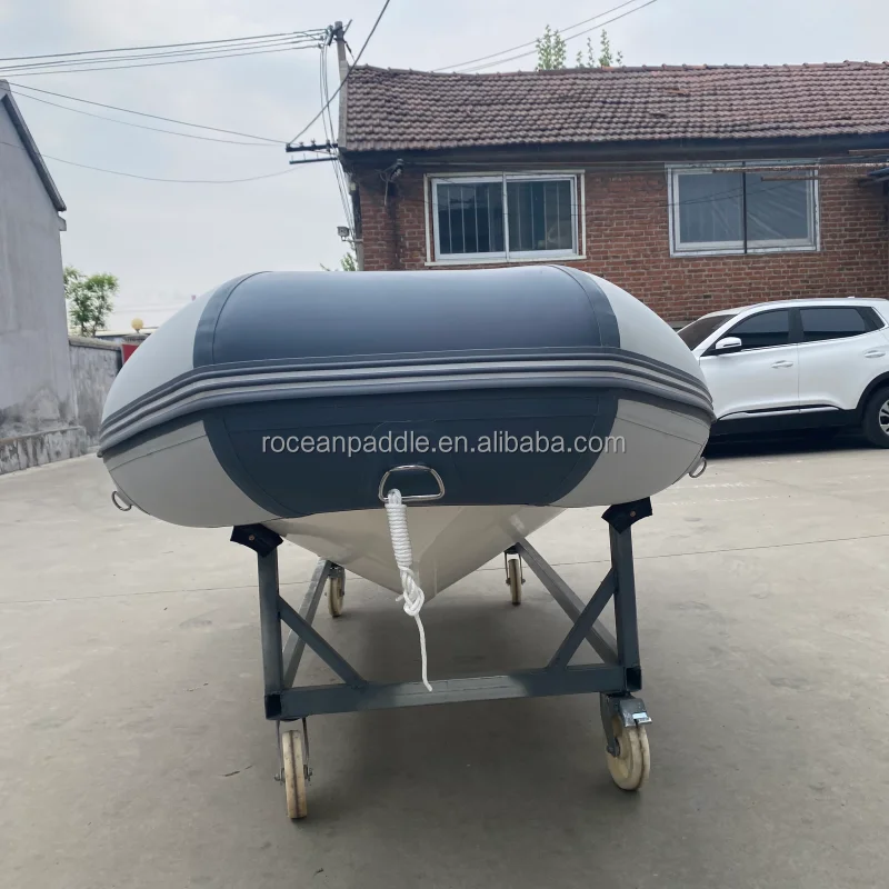 High Quality Inflatable RIB Boat 310 330 360 390 Deep V Fishing Aluminum Alloy Hull Rib Boat With CE Certificate