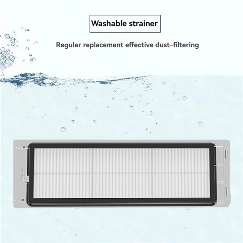 الأجزاء المنزلية 16 قطعة مرشح فرشاة وقماش الممسحة لشاومي Mijia 1S ل Roborock S50 S55 T6 T7 قطع غيار المكنسة الكهربائية