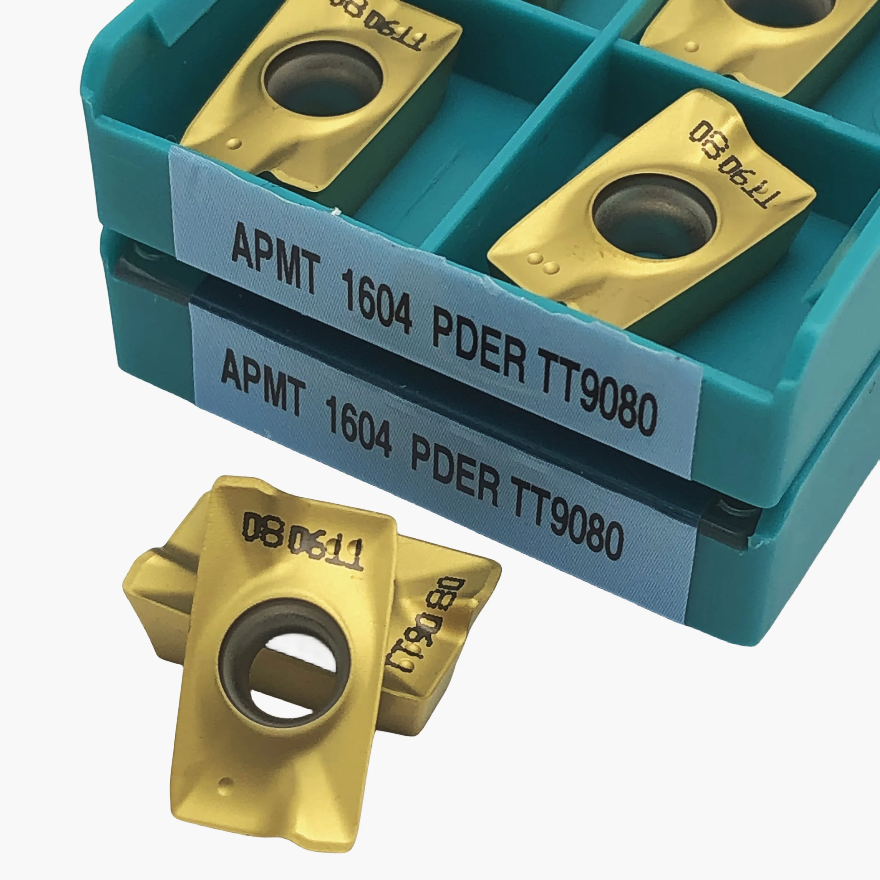 APMT1604 inserto de fresado, herramienta Indexable, insertos de carburo, herramienta de torneado CNC, herramienta de corte de alta calidad, APMT1135
