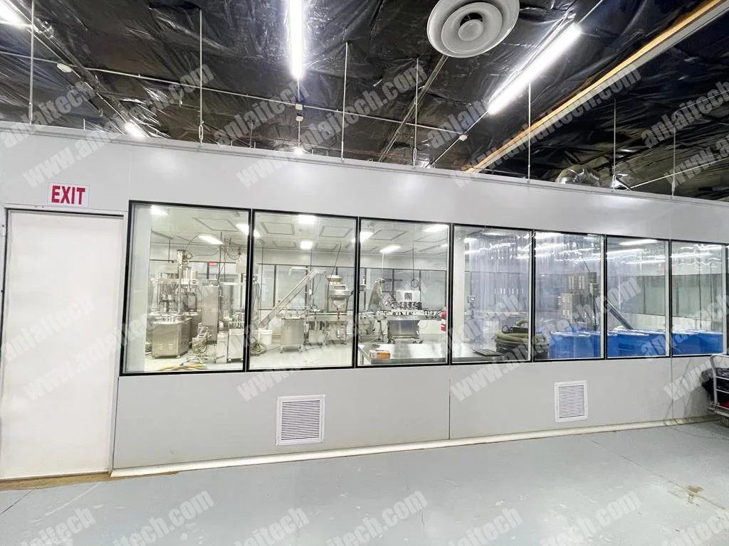 COOFULL Modular Clean Room Lab Laboratory Dust Free Clean Room