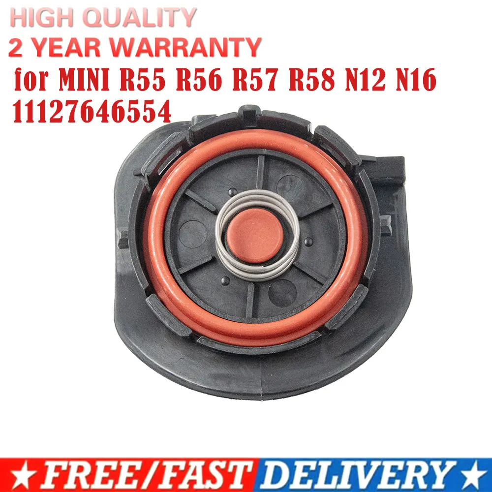 11127646554 PCV Valve Cover Repair Kit Valve Cap With Membrane For Peugeot 207 EP6 VTI Citroen MINI Cooper N12 N16 0248.Q5