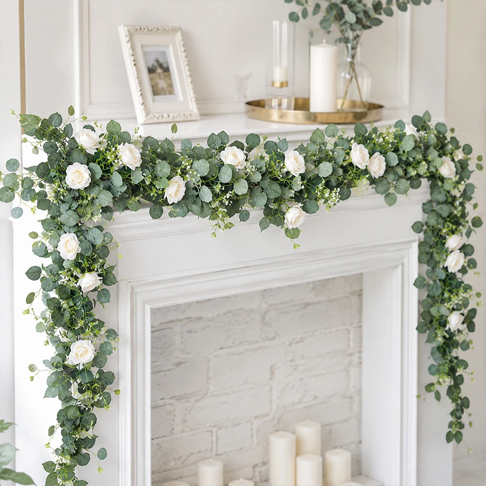 Kunstmatige Pioenbloemen Sling - Eucalyptus Preserved recensie en prijs