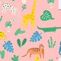 Pink Bottom Zoo