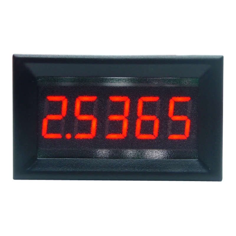 0-5.0000mA (5mA) Digital Ammeter 5-digits Current Meter Panel Guage 0.36 inch