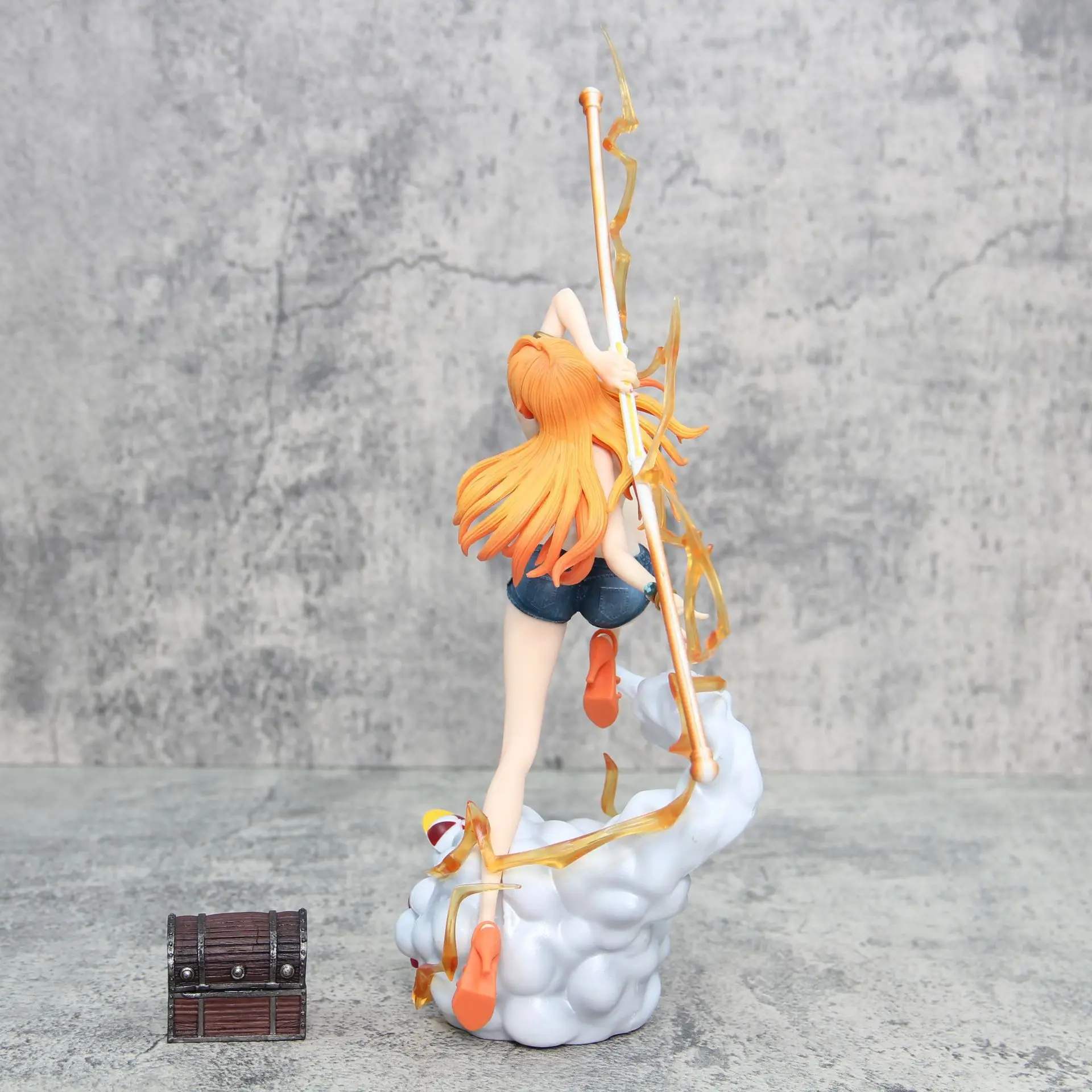 30cm One Piece Anime Figures Nami Action Figure Statue Model Doll Collection Toys Gifts
