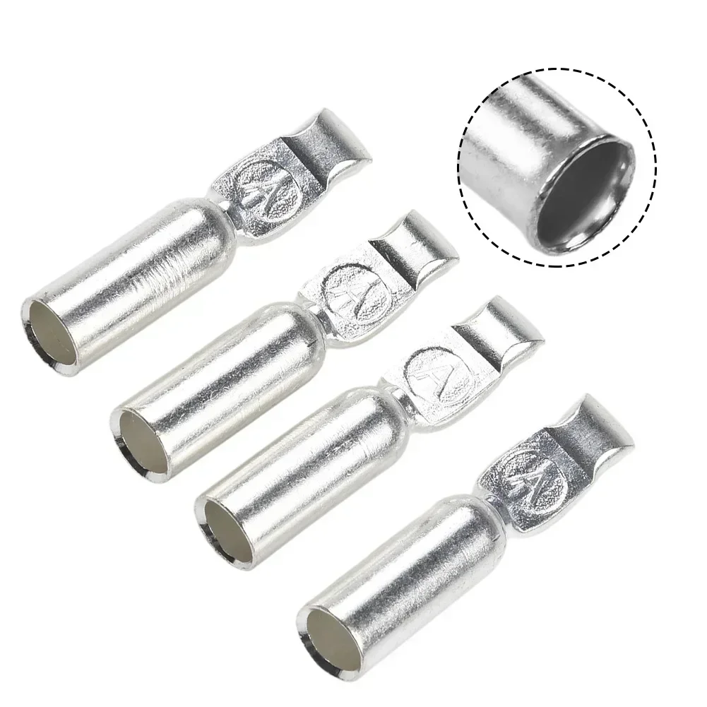 6pcs 50/120A Terminal Connector For Anderson Style Plug Contacts Pins Lugs Terminals For Yachts RV Buses Battery Connections