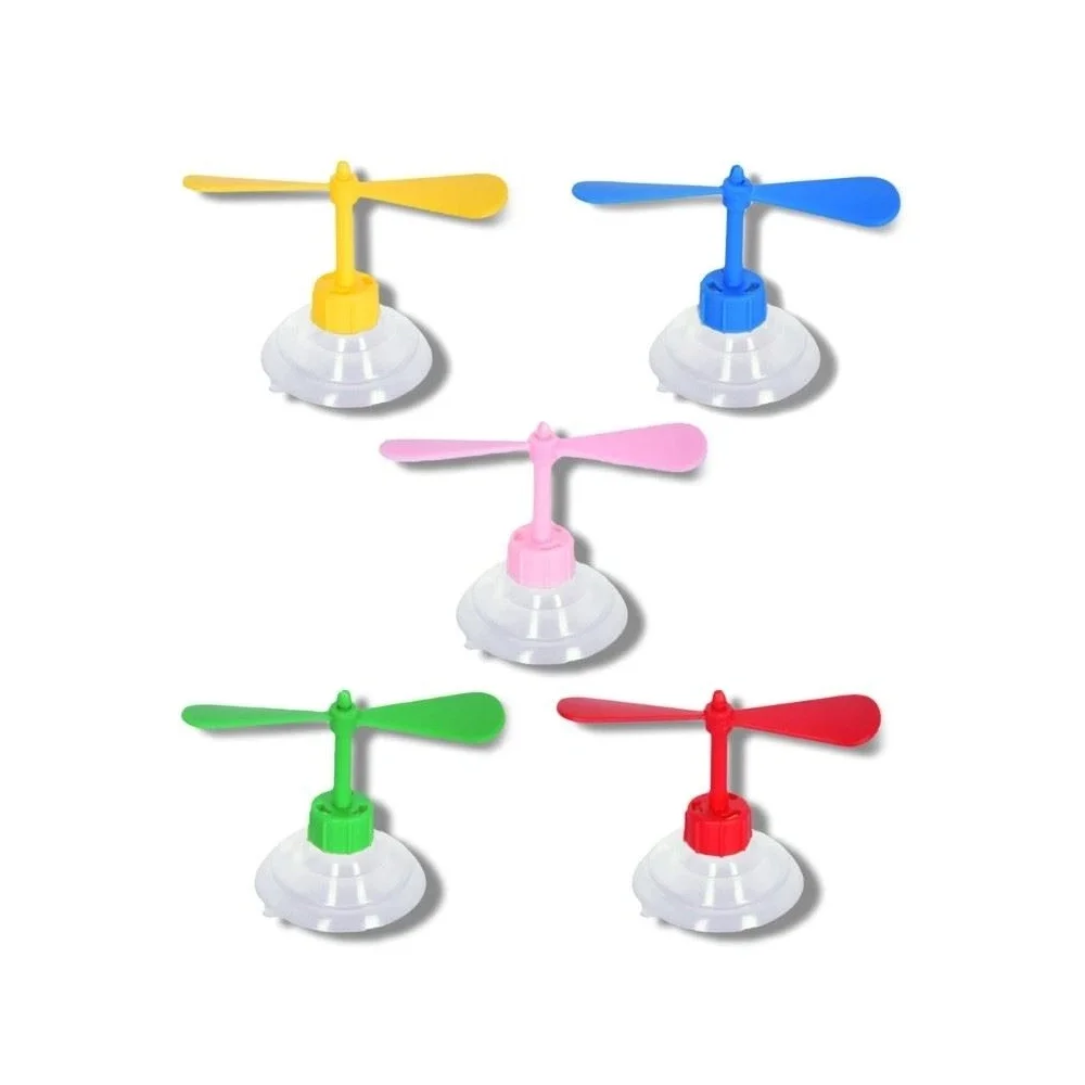 Upgraded Helmet Suction Cup Decoration For Fan Propeller Modeling Accessories For Gift