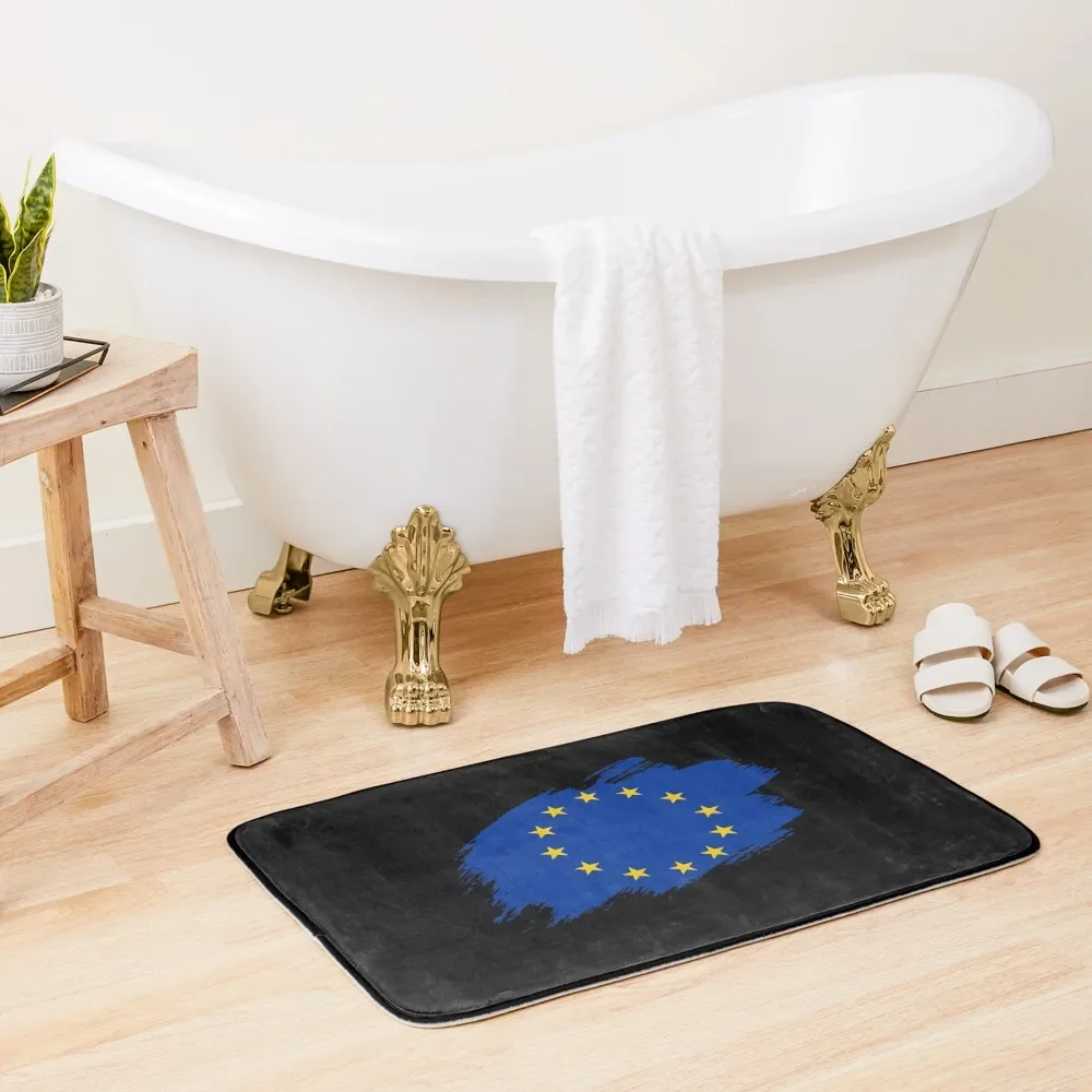 

Europe flag banner Bath Mat Carpet In The Bathroom Room Carpet Mat