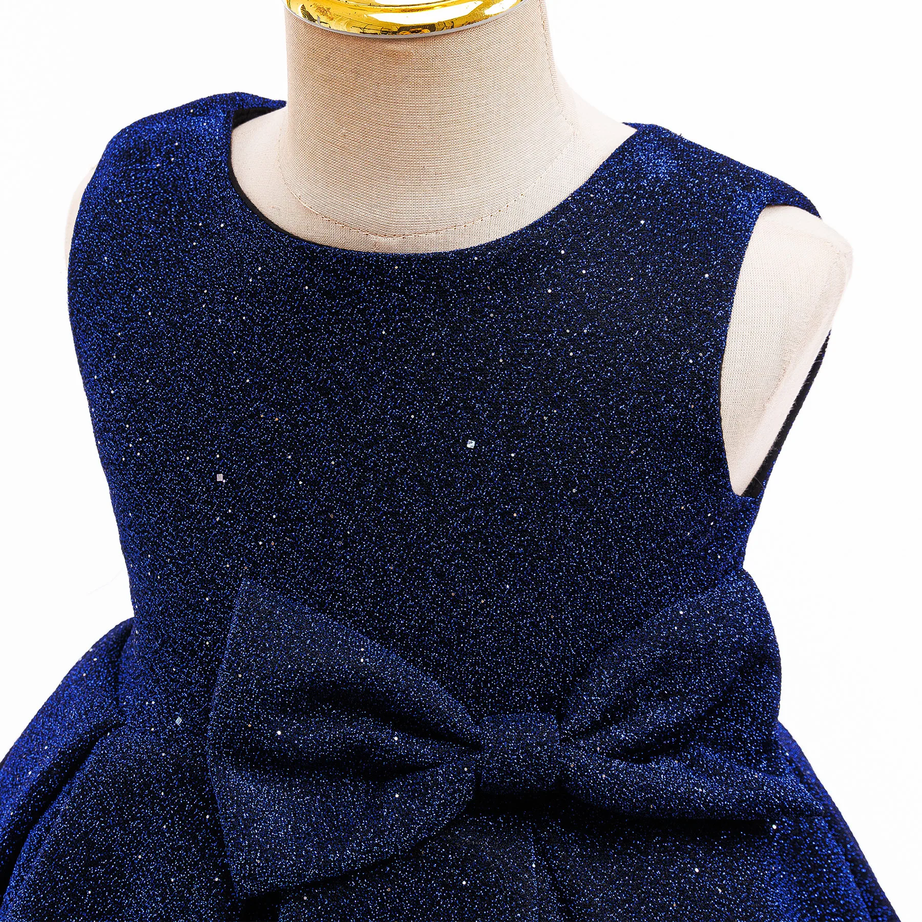 فستان الأميرة للفتيات من HETISO Galaxy Blue لأداء حفلة عيد الميلاد وحفلات التخرج للأطفال وعيد الميلاد من 2 إلى 10 سنوات