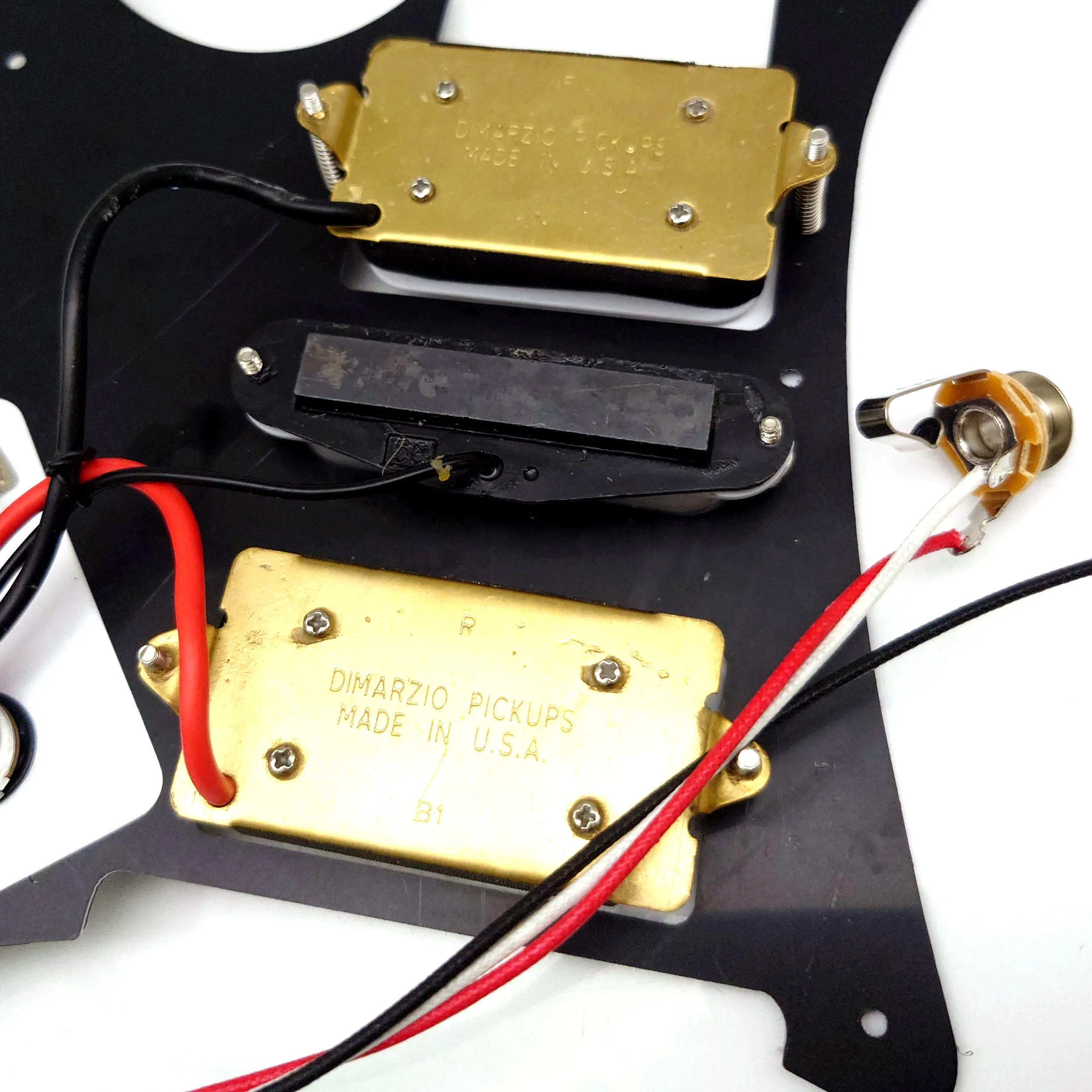 RG Prewired Guitar Pickguard Set, HSH Humbucker Pickups for RG Electric Guitars Replacement Parts