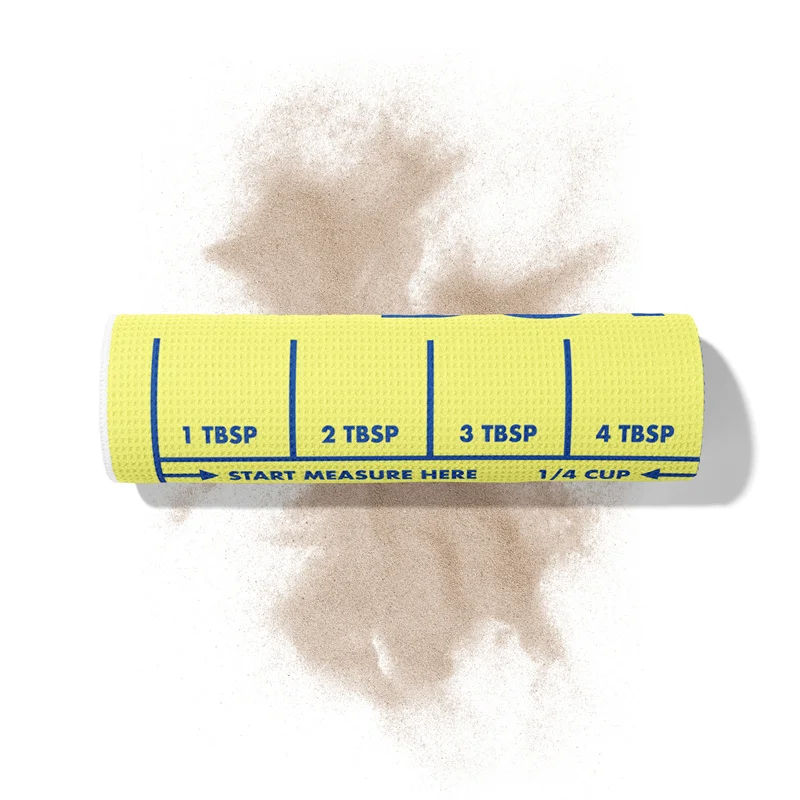 Aertemisi Butter Stick Funny Salted Butter Label Foodie Baking Meme Waffle Beach Towel Extra Large Oversize 180cm x 90cm