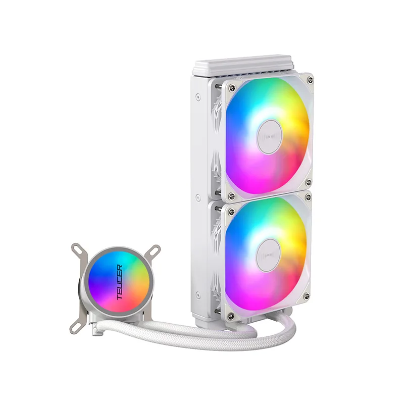 TEUCER AF-240 Water Cooling CPU Cooler 240mm rgb fan Liquid Heatsink Integrated Radiator LGA 2011/12xx/1700/115x/AM4/AM5 AMD image 3