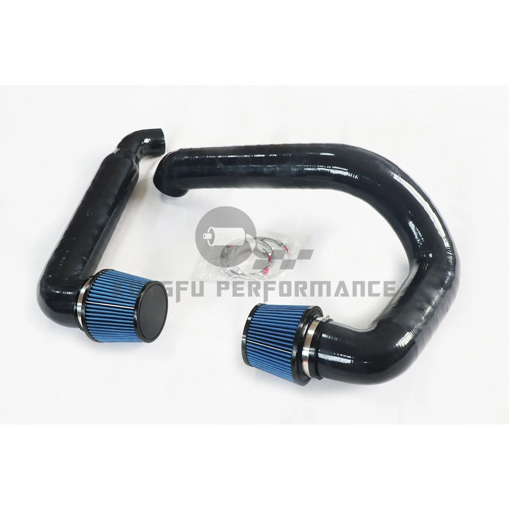 KUNGFU PERFORMANCE Silicone B M W F97 F98 X3M X4M Front Mount Intake System 2021-2024