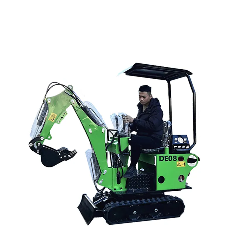 New Diesel Engine Compact Mini Excavator Full Hydraulic Digger 360 Degree Ratate Excavator Customized Color Mini Backhoe Loader