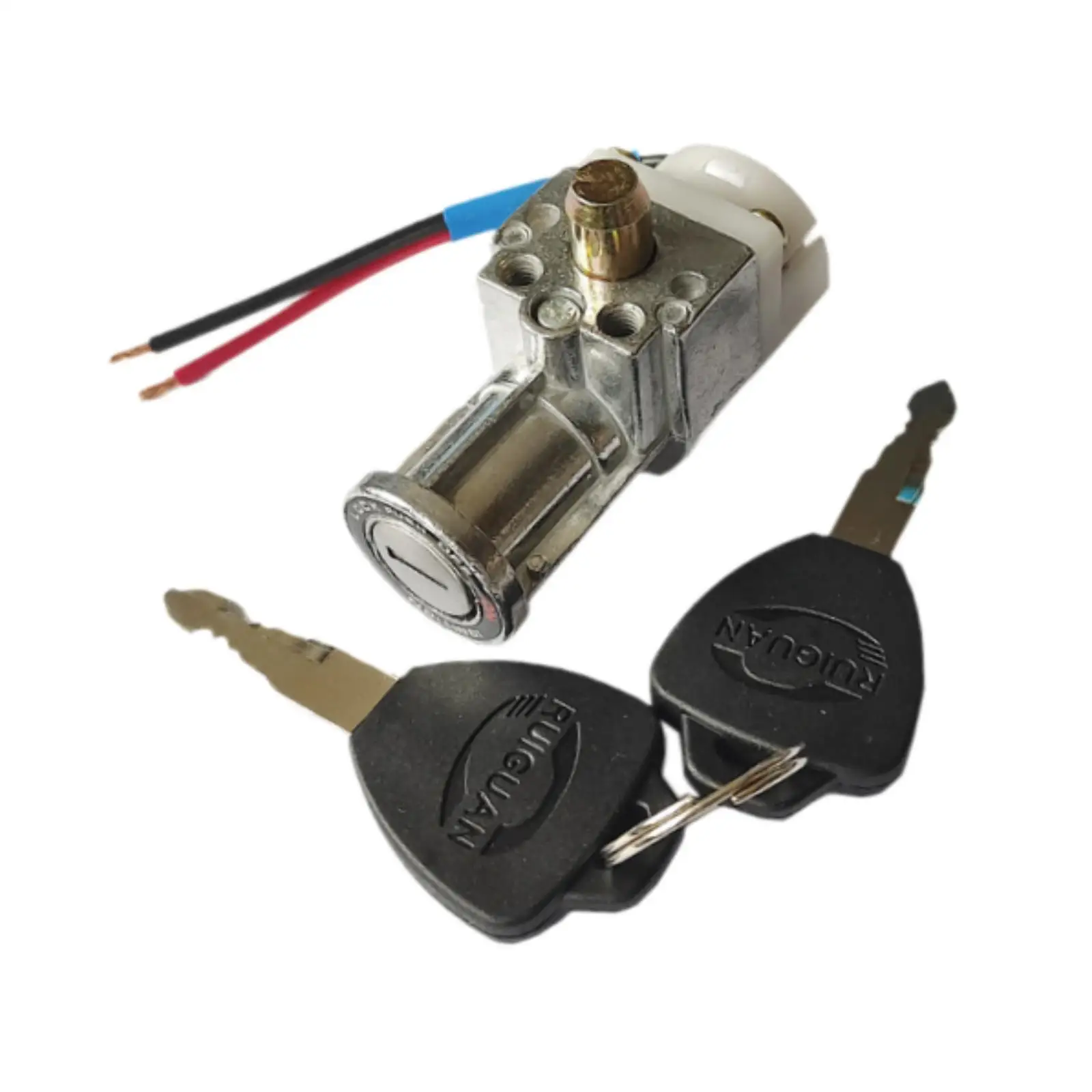 E-bike Battery Lock with Key Switch for Heavy-duty Ignition on/off Functionality