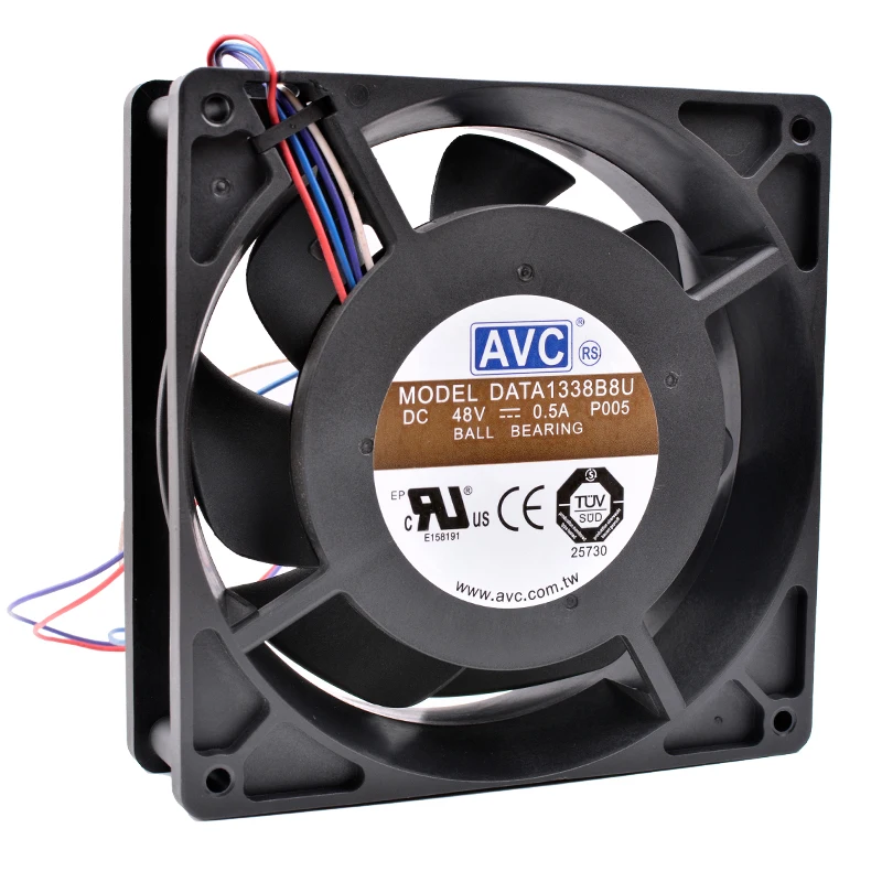 

COOLING REVOLUTION DATA1338B8U 127x127x38mm 12738 DC fan 48V 0.50A Brand new original high-end server cooling fan