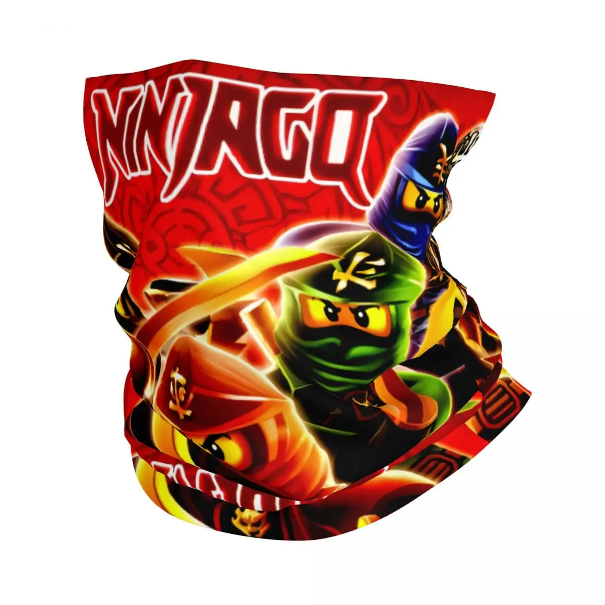 

Пользовательские Legos Phantoms Ninjas аниме игра мультфильм шеи гетры для женщин и мужчин УФ-защита для лица зимняя бандана шарф для езды на велосипеде