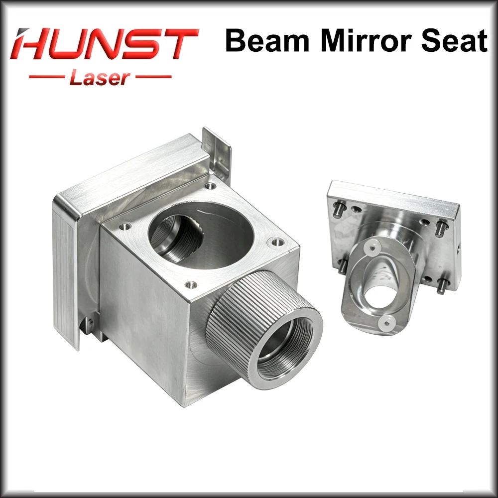 HUNST CO2 Laser Beam Mirror Mount is Equipped with a Red-light Pointer Beam Combiner and a Beam Expander Assembly.