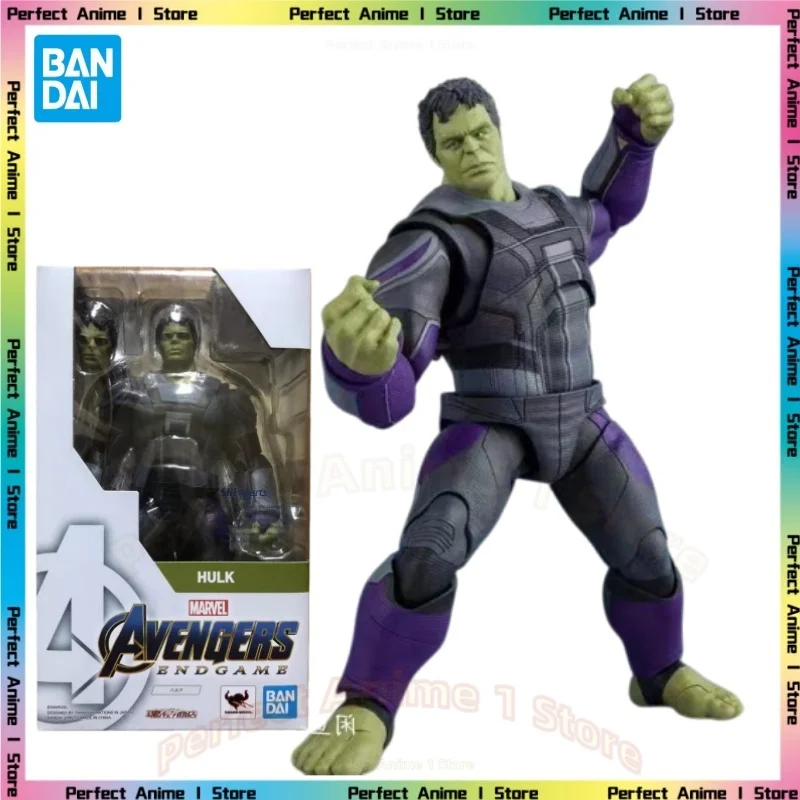 

In Stock Bandai SHF Avengers 4 Hulk Hulk Dr. Banner Action Figures Model Collection