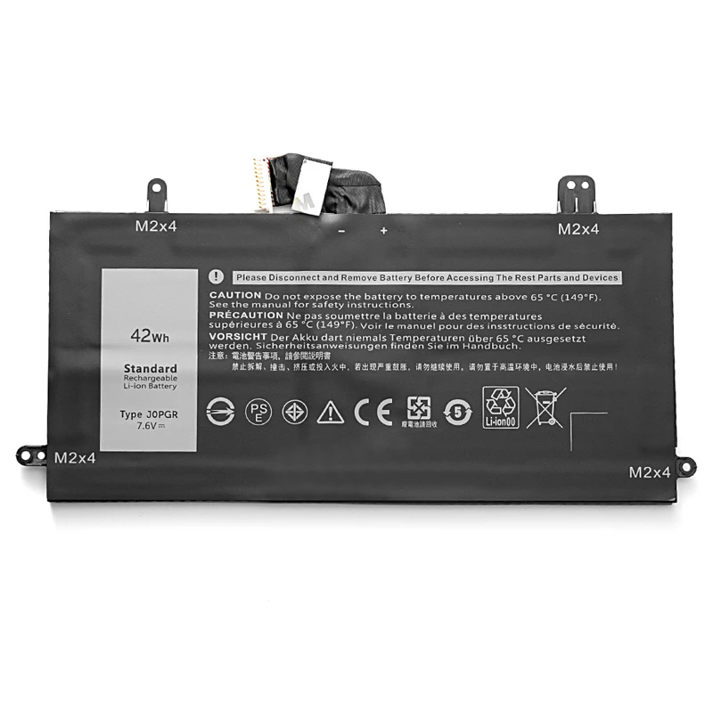 

Аккумулятор J0PGR для ноутбука Dell Latitude 12 5285 5290 2 в 1 T17G T17G001 T17G002 Series 1WND8 JOPGR NYPKP 0X16TW 6CYH6 7,6 V 42Wh