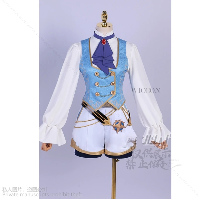 YOISAKI KANADE Cosplay Costume Game Project Sekai Cosplay Fancy Party Suit Vest Shirt Pants Halloween Uniforms Cos Wig Roleplay