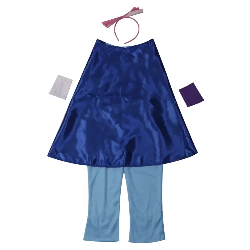 Anime Bo Peep Girls Costume classico Adventure Hero Costume Cosplay con accessori per mantella a forcina