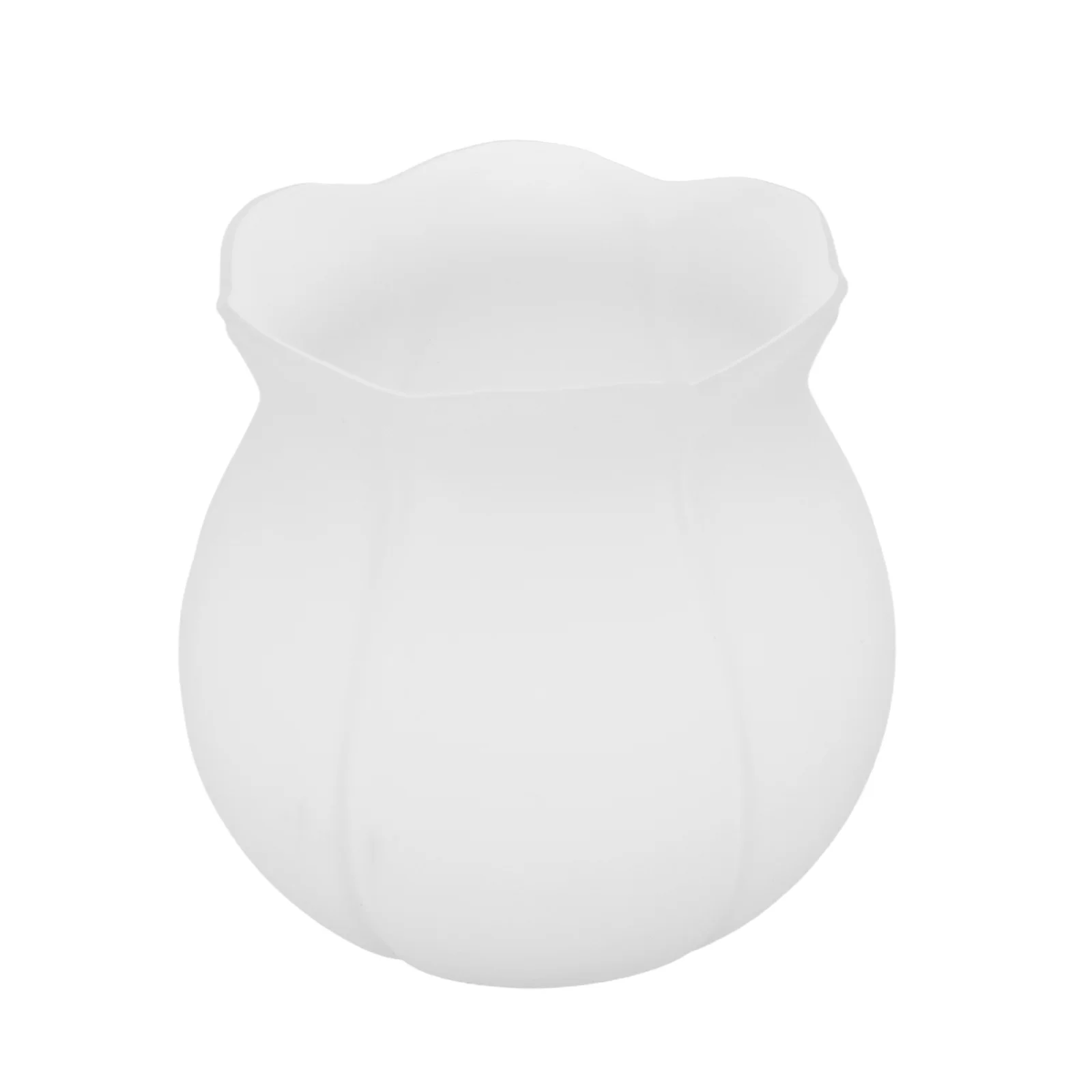 

Floral Edge Glass Lamp Shade Replacement - Globe for Pendant Lights - Decorative Living Room Bedroom Hanging Lamp