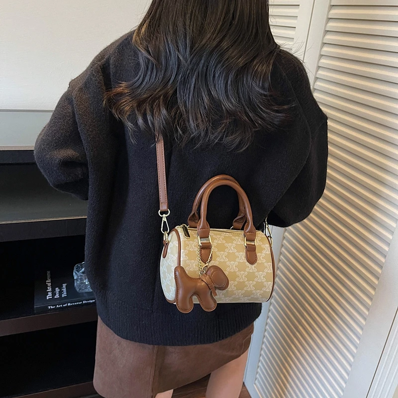 

Изысканная сумка через плечо, подходящая для поездок на работу, путешествий, высококачественная водостойкая искусственная кожа, модная