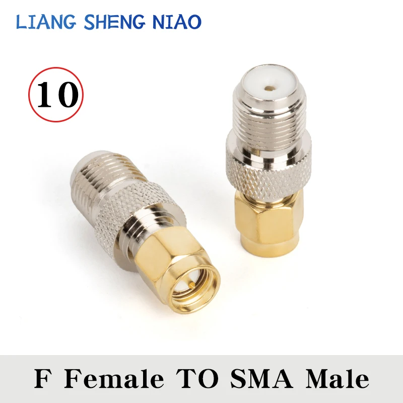 Fiche mâle SMA vers TNC et prise femelle BNC vers SMA RF, connecteur adaptateur coaxial, convertisseur de test, laiton, F600 vers SMA mâle, 1PC