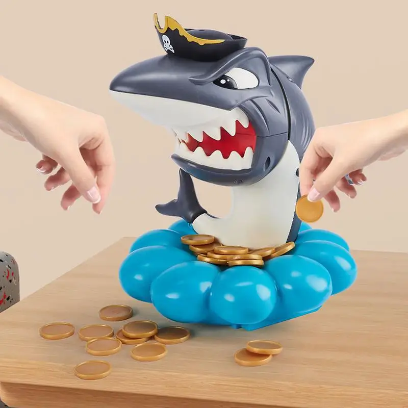 لعبة القرش لدغة المزحة العائلية، ألعاب تعليمية مضحكة، نشاط تنافسي لقضاء العطلات، تاريخ التجمع، نزهة ليلة عائلية #1