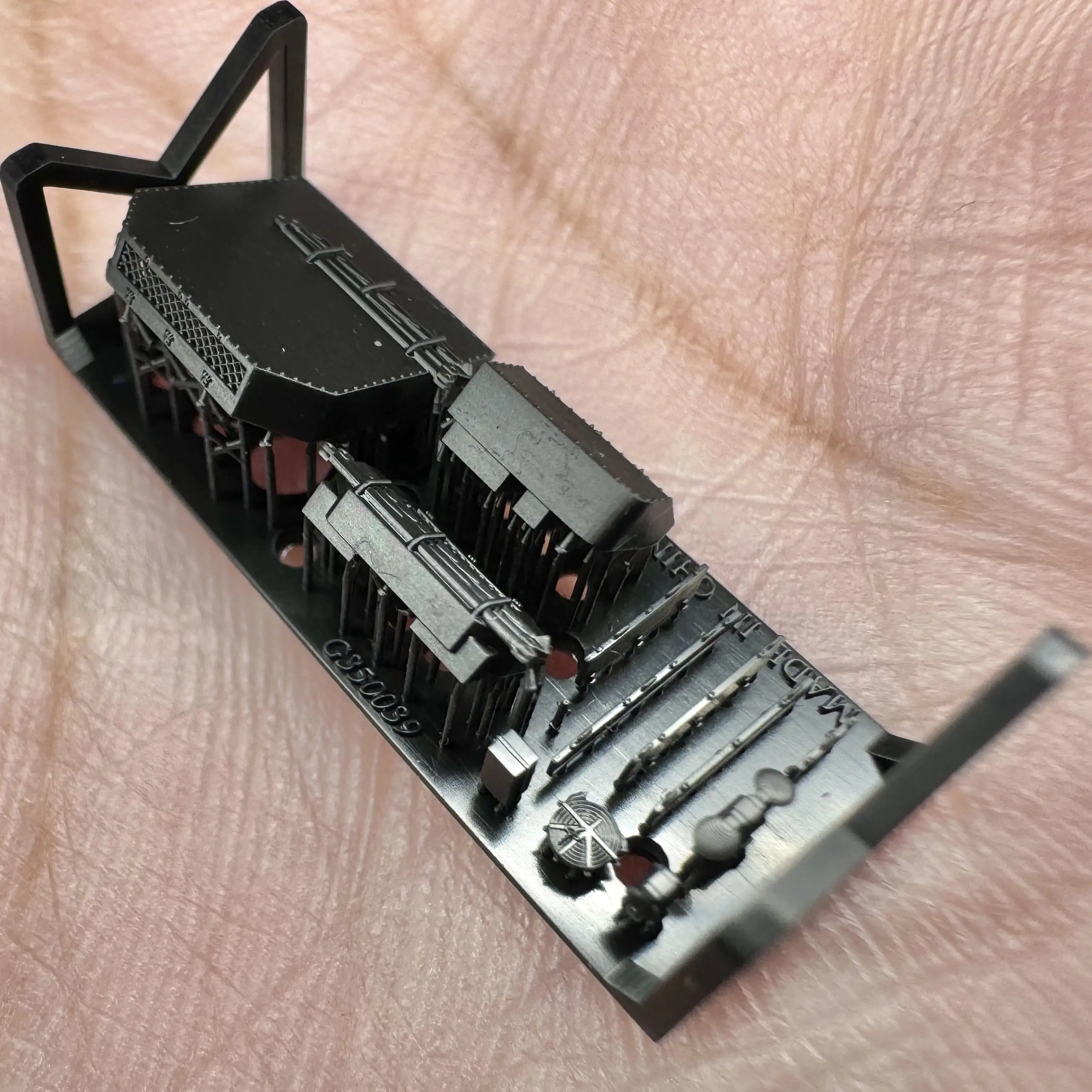 MUYI MODEL STUDIO 1/350 G350039 KRIEGSMARINE FRONT DECK VENTS 3Dプリントキット