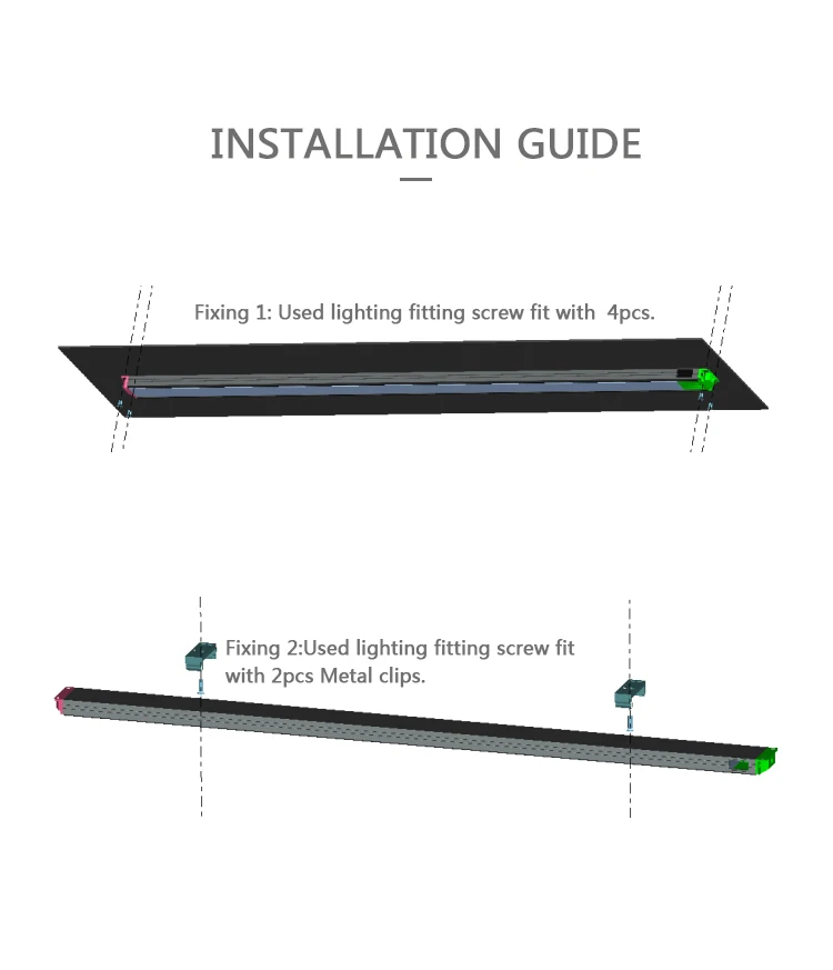 RV LED Ceiling Interior Line Light LED Strip Interior Light Bar For Trailer Camper Boat