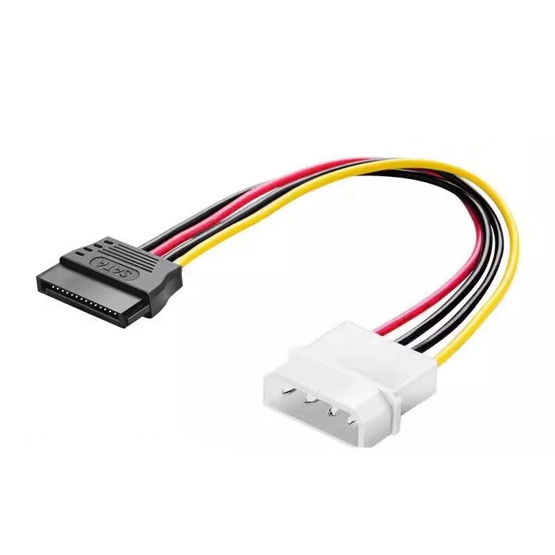 SATA Cable SATA 4P to SATA Public Transfer Revolution 4pin Mother Hard Drive Power Cord SATA to IDE Power Line