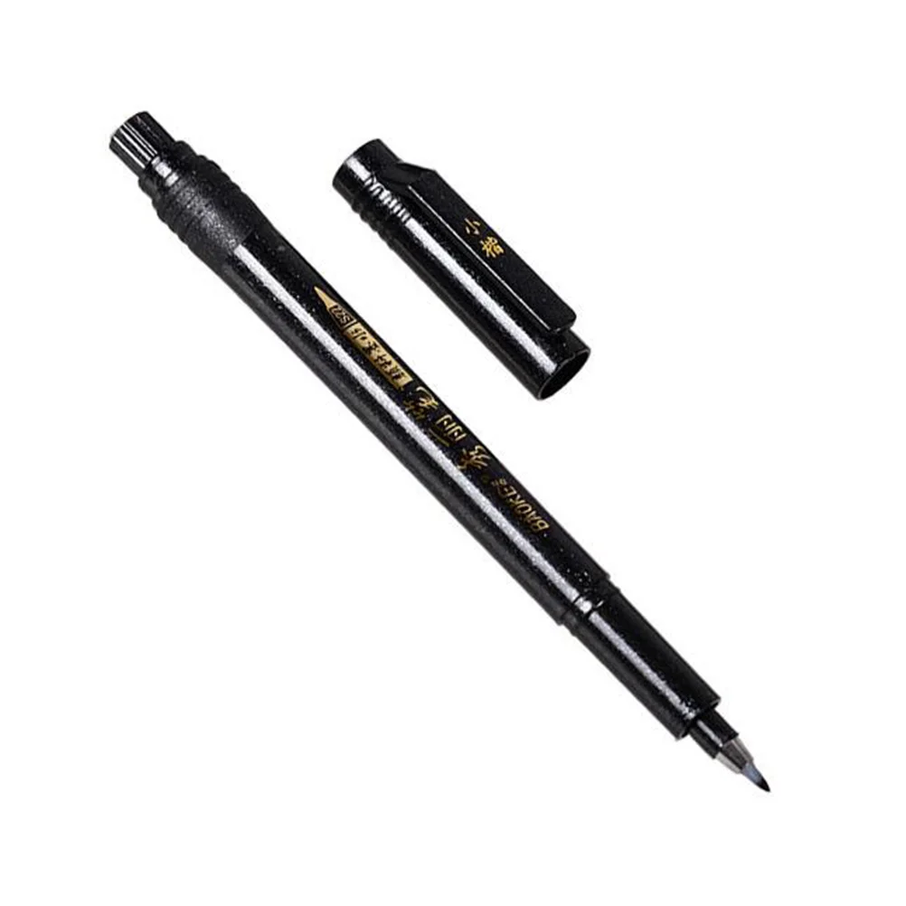 4 قطع فرشاة الخط مجموعة أقلام أربعة أحجام غرامة متوسطة السكتات الدماغية الصينية اليابانية الكتابة حروف رسم اللوحة المائية