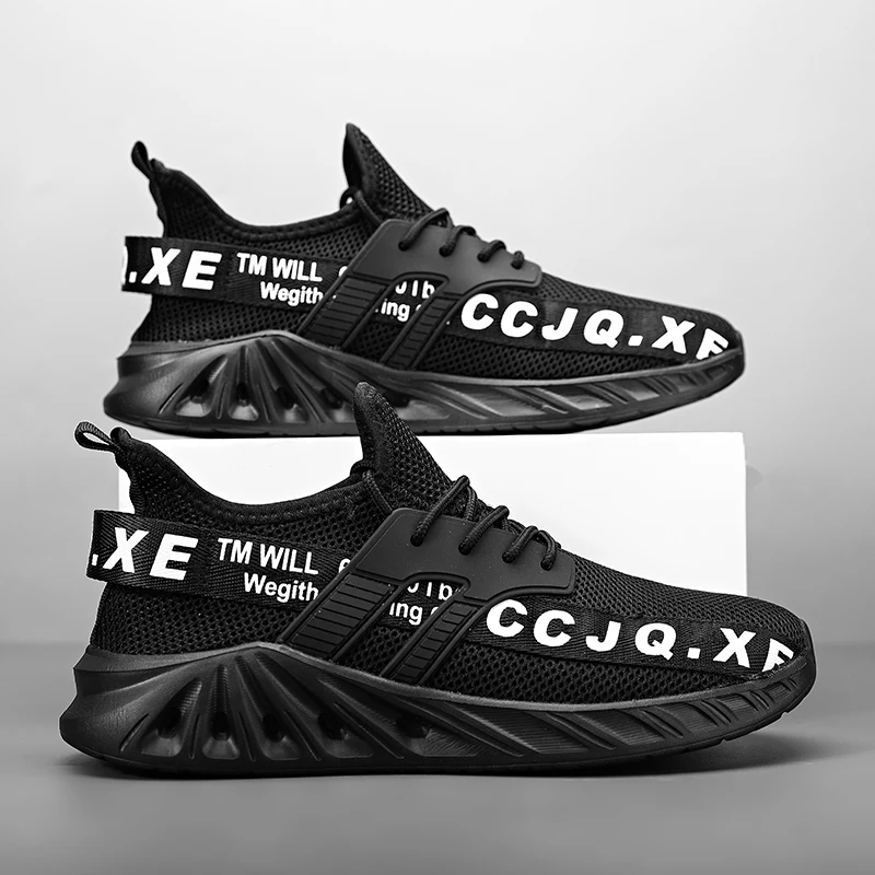 

HKDQ New 2025 Male Breathable Running Shoes Thick Sole Walking Sneakers for Men Height Increase Non Slip Lightweight Sneakers