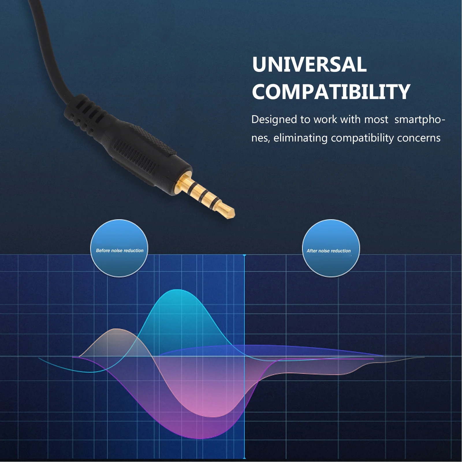 كابل الصوت للهواتف الذكية، سلك تمديد للميكروفون بطول 2 متر، كابل تمديد Aux قوي، مقبس مكبر صوت مرن، تسجيل صوتي واضح #3
