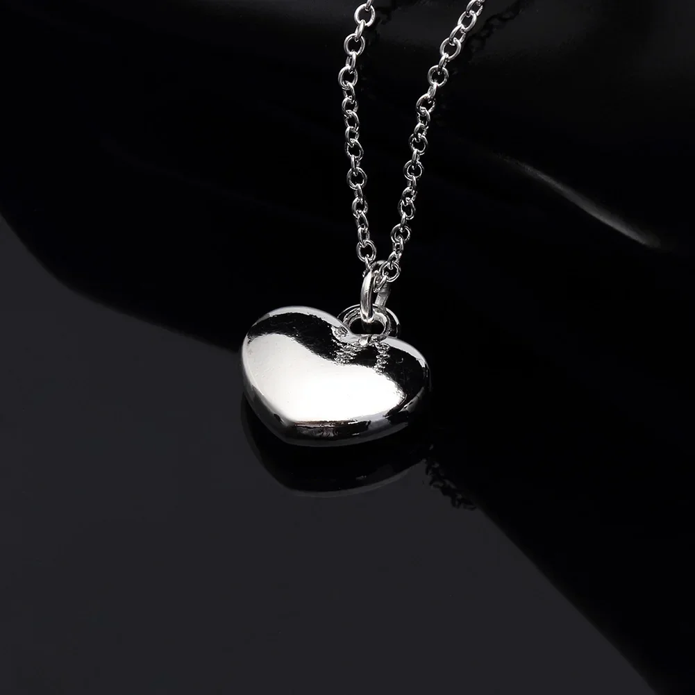 New Street all-match 925 Sterling Silver Solid fine heart Necklace For Women Fashion designer party wedding Jewelry Holiday gift