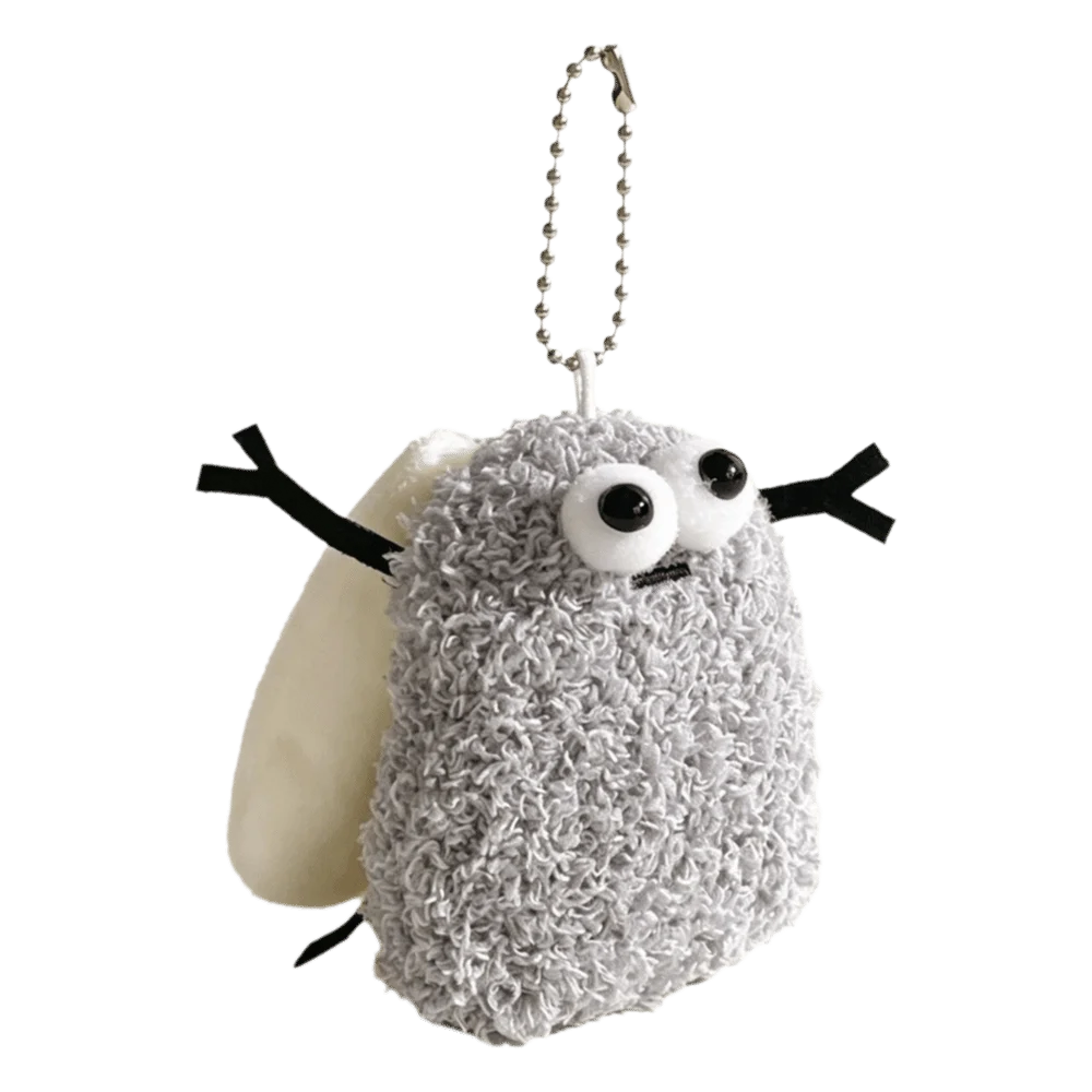 Mosquito Plush Insect Pendant Fly Hanging Ornaments Insect Series Keychain Cockroach Decoration Backpack Charm Birthday Gift