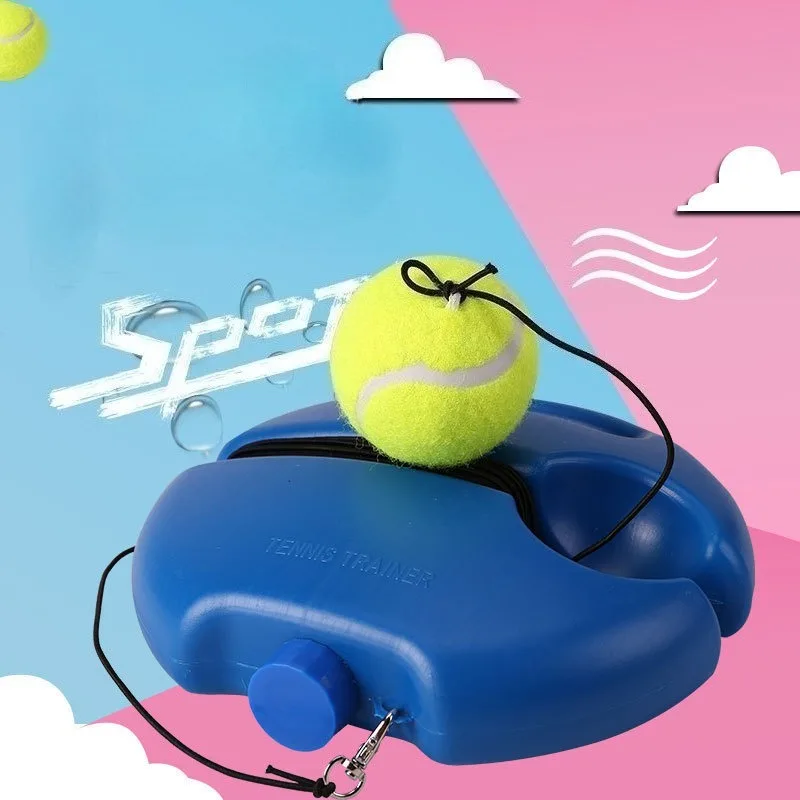 

With Rebound Balls and Elastic Improve Your Rope Base - Perfect for Indoor and Outdoor Training Tennis Skills Anywhere