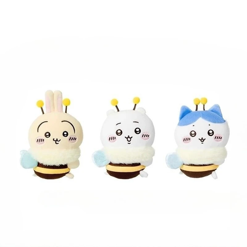 Bee Series Cartoon Cute Hachiware Usagi Doll Soft Cute Plush Doll Ornaments Car Interior Decoration Small Ornaments view 6
