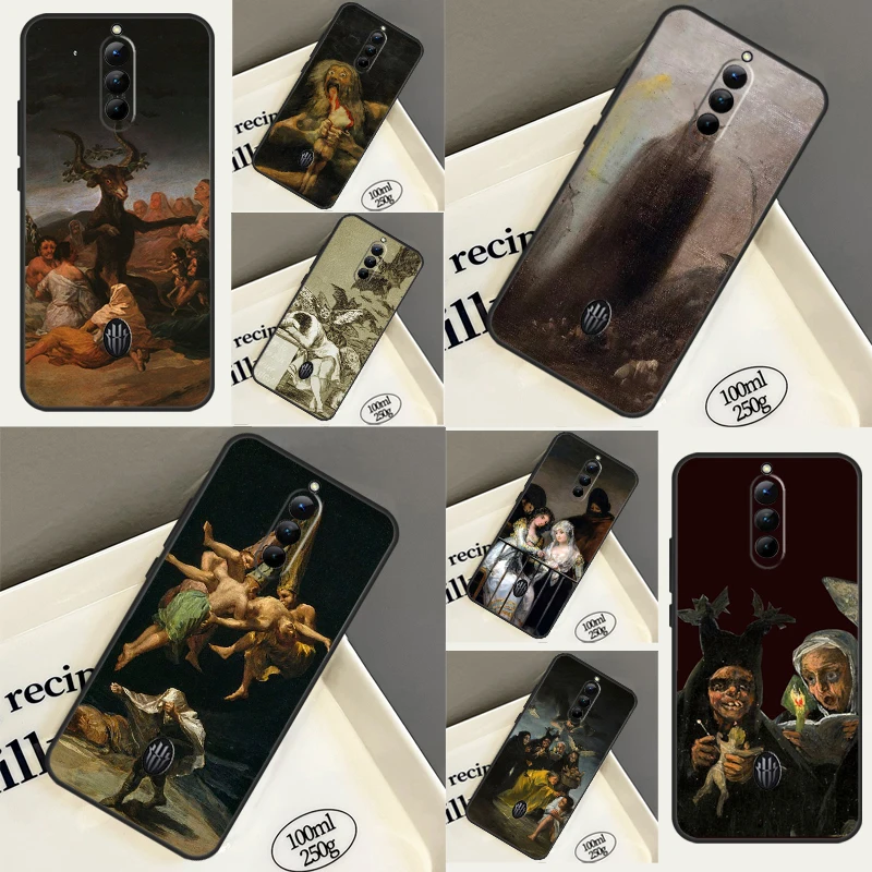 Spain Francisco Goya Art Phone Case For ZTE Nubia Red Magic 8 Pro Plus 5G 5S 6R 6S 7S 7 6 Pro Soft Cover Shell