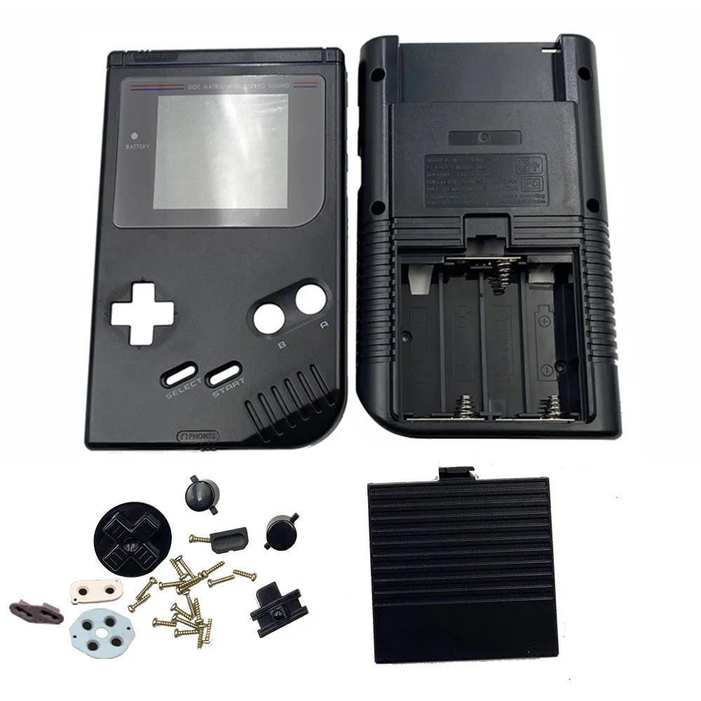 High Quality New Shell Case For Gameboy GB DMG Classic Game Console Shell for Gameboy GB With Buttons and Conductive pads